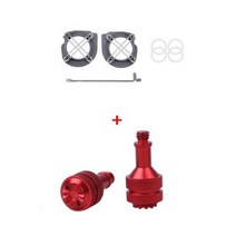 DJI 매빅 미니 3 프로 드론용 컨트롤러 스틱 리모컨 교체 엄지 로커 조이스틱 예비 포름빅 액세서리, Red 2 in 1