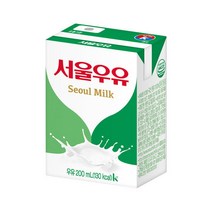서울우유 멸균 우유 200ml 24팩