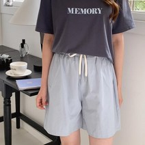 여자 데일리 3부 끈조절 편안한 반바지