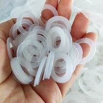 아일렛 실리콘 와셔 가스켓 링 아이렛 O 링 플랫 와셔 심 스페이서 DIY 의류 소재, For 20MM Eyelets