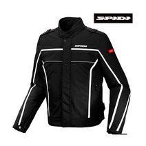 스피디 SPIDI T164 남성 텍스자켓, BLACK/WHITE