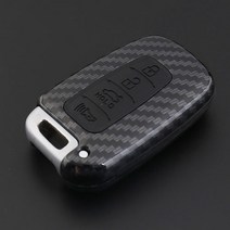 카본 키케이스 키홀더 키링 모하비 오피러스 스포티지R 쏘울 k5 k7 포르테 포르테쿱 아반떼 i30 yf쏘나타, 블랙