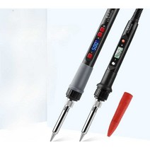 세모담 우드버닝기 버닝펜 전기 인두기 우드버닝펜, 60W (내부 가열) 납땜 인두 6점 세트