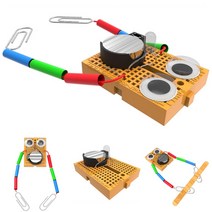 브레드 보드 LED 전기 박사 (1개) 전자 회로 키트 전도체 부도체 확인 판별 구분 과학 원리