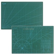 CAILOOM 테이블 양면 커팅 컷팅 작업 책상고무매트 종이아트 깔개 아트나이프 재단판