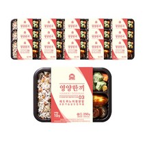 미트리 건강영양 한끼 도시락 8종 16팩 골라담기, 영양한끼 03번 16팩
