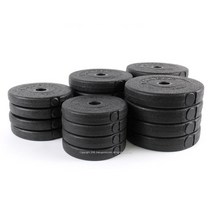 조립식 PVC 바벨 원판 1KG-10KG 경량 아령 덤벨 역기 봉 바벨 바, 1.5KG - 2개 (3Kg), 1개
