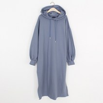 퍼니걸스 쭈리 후드 트임 롱 원피스_8860