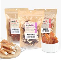 [펫츠맘마] 국내산 애견 수제간식 대용량 250g-OP, 5_오리 대구