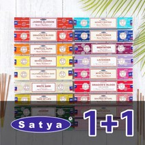 (1+1) 나그참파 인센스스틱 35종 satya 사티아 인센트 인텐스 콤보, (MUM)7.캘리포니안화이트세이지15g(1+1)