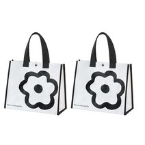 코엔라이프 1+1 소형 타포린 쇼핑백 장바구니 마트가방, 소형 1+1