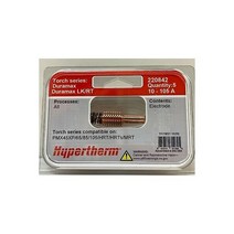프라즈마절단기 정품 Hypertherm 전극 220842 10A 105A 플라즈마 45XP 65 85 105 HRT 5팩