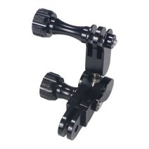 360 ° 암 매직 핸드 익스텐션 어댑터 스위블 조인트 헬멧 삼각대 마운트 CNC Gopro 11 10 9 8 7 DJI Osmo 액션 카메라 acc용, New Version Screw A_CHINA | 범용