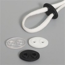 [대량구매]마스크끈 조절 스토퍼(200개), 투명