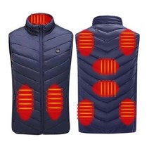 열선 조끼 발열 패딩 방한 온열 보온 바이크 오토바이 겨울 자켓 USB 낚시 골프 캐디