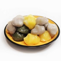 [강원도 전통의 맛] 삼색 감자떡 800g, 1개, 상세설명 참조