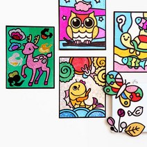 대진교육 민화샵 민화 포일아트, 거북이