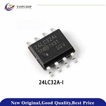 I2C SOIC8 EEPROM 24LC32A 32Kbit 10 개 신제품, 한개옵션0
