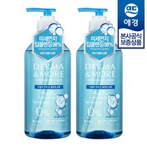 더마앤모어 미셀라 안티더스트 샴푸, 600ml, 2개