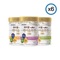 파스퇴르 위드맘 케어솔루션 1 2 3단계 750g x 6캔, 2단계 x 6캔