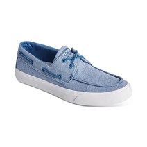 Sperry 남성 Bahama 2 W아쉬 ed Twill Boat 슈즈- 블루 스니커즈 운동화 - 32M376505