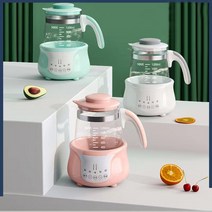 분유타는기계 데우는 전동 온도 우유 제조기 포트기, 화이트 1000ML
