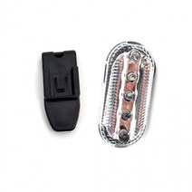 LED 어깨 견장 클립 경광등 순찰 안전 보안 야간 바이크 신호, 상세페이지 참조, 상세페이지 참조