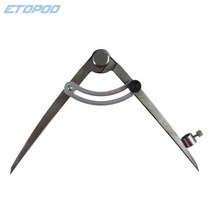 150 스틸 윙 디바이더 연필 마킹 나침반-서클 메이커 조정 가능한 스크라이버 장인 건축가 학생 목수, 01 150mm