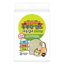 두부랑캣츠 가는입자 오리지널 2.8kg (압축포장), 1개