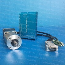 NEMA 17 브러시리스 서보 DC motor24V BLDC 기어 모터 인코더 1000ppr 내장 rs232 또는 CAN 통신 인터페이, 한개옵션0