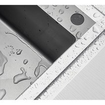 인덕션 가스렌지기름때 싱크대 곰팡이방지 은박테입 2개 주방용 닥트보수용 탕비실용, 48mm