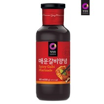 청정원 매운갈비 양념, 500g, 1개