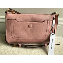 Marc Jacobs 마크제이콥스 엠파이어 시티 크로스바디 지갑 로즈 핑크 페블 가죽 여성 가방