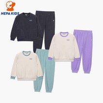 네파 키즈 네파키즈 본사 KIF5952 카스테라 플리스 트레이닝세트