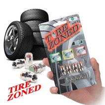 Tire Zoned 타이어 밸브캡 /타이어공기압체크/자동차용/타이어관리/, 32psi