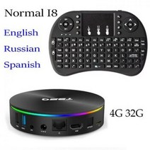 [해외] T95Q 안드로이드 8.1 TV 박스 S905X2 쿼드 코어 CORTEXA53 CPU 4 GB RAM 32 GB 64 GB ROM 미디어 플레이어 10 M 2.4G + 5, Eu 플러그 4G 32G Normal I8 KB