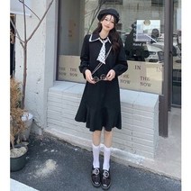 ZENCY 젠시 레트로 복고풍 도트원피스(M-4XL)
