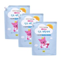 핑크퐁 아기를 위한 식초 세제 리필 2.2L * 3입, 3개