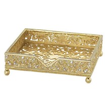 Olivia Riegel Gold Windsor 칵테일 냅킨 홀더