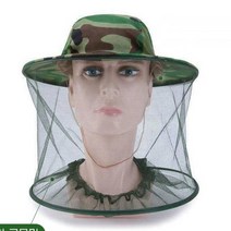 다용도해충방지모자 얼굴모기장 여름등산 낚시용 말벌모자 제초 양봉