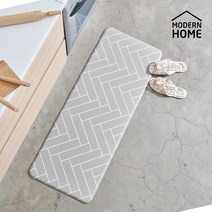 모던홈 pvc 헤링본 주방매트 _대 120cmX44cm 14T, 14T-대-헤링본