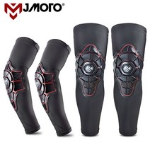 충격 방지 보호 Motocross MX MTB Kneepads 먼지 자전거 오프로드 오토바이 Arm Sleeve Pads Moto 팔꿈치 B, 01 One Set_01 L