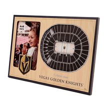 YouTheFan NHL 피츠버그 펭귄스 3D 스타디움뷰 그림 프레임 - PPG 페인트 아레나 30.5cm x 20.3cm(, Vegas Golden Knights