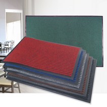 대형 업소용매트 현관매트 출입구깔개 입구깔판, 그레이, 이랑매트 초대형(180X90), 1개