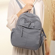 엘다르 모비도 여성 데일리 백팩 (3 Color) 가벼운백팩 천백팩 기저귀백팩 여행백팩 대학생백팩 30대여성백팩 40대여성백팩 엄마백팩 직장인백팩