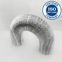 ISO인증 국산 알루미늄 후렉시블 닥트 호스 덕트 자재 자바라 주름관 75mm x 10M