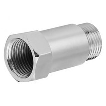 m18x1.5 oxygen o2 sensor Extender car cel Fix check 엔진 조명 제거기 어댑터 변환기 o2 oxygen sensor spacer, 은, 1개