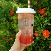 리유저블 트라이탄 텀블러 보틀 핫콜드컵, 473ml, 화이트