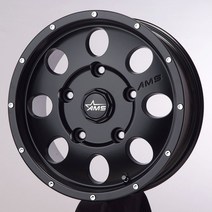 15인치 슈거레이 머드락AMS 997 세미매트블랙 5홀 봉고포터 4륜용 [KC FE002CM]