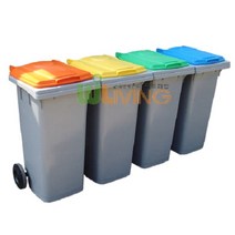 쭈비plamtree★분리수거함(HDPE) (다용도함120L 일반형) 야외용분리수거함 재활용쓰레기통 사무실분리수거함 분리수거함 대용량재활용통+Jjubiii, 종이류, ♥Win파랑